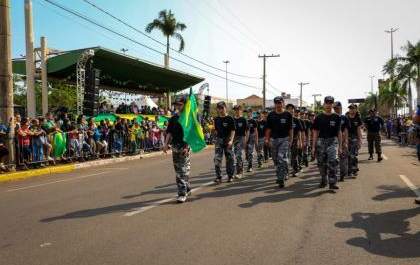 5 mil pessoas prestigiaram Desfile Cívico de 7 de setembro