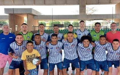Equipe SEJUVEL representa Três Lagoas no Campeonato Estadual de Futsal Masculino Sub-19