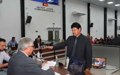 Suplente Oziel Pintor assume como vereador em Birigui