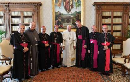 Dom Luiz Knupp se reúne com Papa Francisco