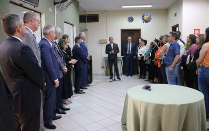TJ homenageia servidores e entrega Galeria de Juízes em Miranda e Aquidauana