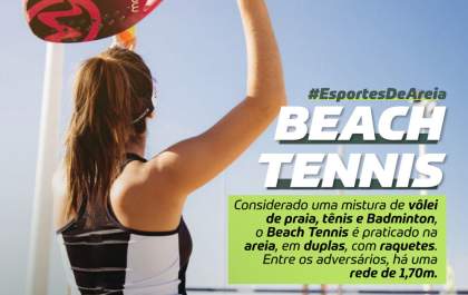 Fenômeno em Três Lagoas, Beach tênis ganha espaço e novos adeptos ao esporte