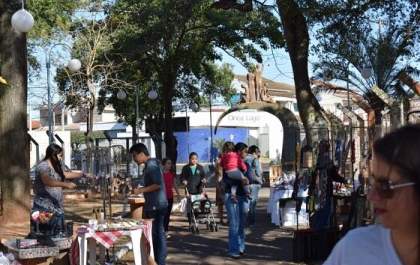 O melhor do artesanato andradinense volta a Praça do TG