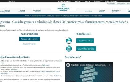 Acesso ao Registrato mudará a partir de fevereiro de 2023