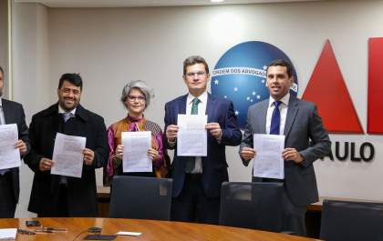 OAB SP assina termo de cooperação para combater violência e fake news nas eleições