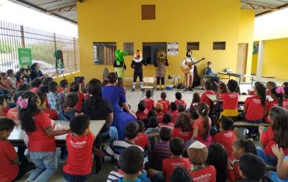 Ação da Eldorado Brasil ensina alunos de MS a evitar queimadas e preservar a natureza