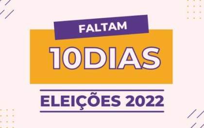 Faltam 10 dias: consulte o local de votação com antecedência