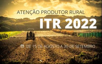 Prazo de entrega de declaração do ITR acaba nesta sexta