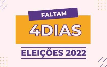 Faltam 4 dias: fique por dentro da ordem de votação nas Eleições 2022