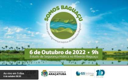 GS Inima Samar apresenta estudo sobre segurança hídrica do Baguaçu
