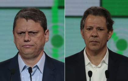 SP: Tarcísio e Haddad vão disputar 2º turno para governador