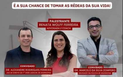 Curso em Andradina sobre inteligência emocional continua com inscrições abertas
