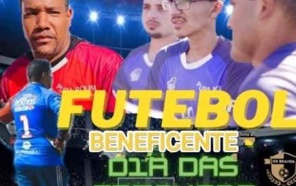 Araçatuba tem partida de futebol beneficente nesta sexta-feira