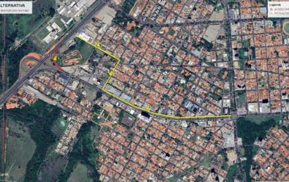Trevo de acesso à avenida Brasília em Araçatuba terá novas interdições