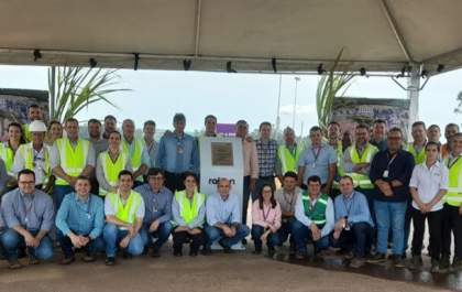 Raízen inaugura pedra fundamental de sua nova planta de E2G