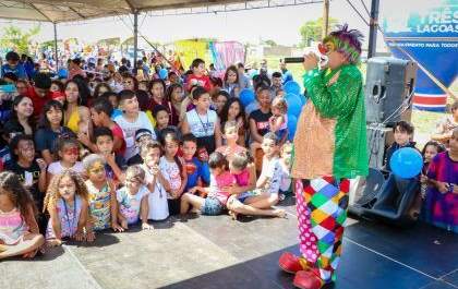 Dia das Crianças: Festividades promovida Prefeitura reúnem cerca de 8 mil pessoas