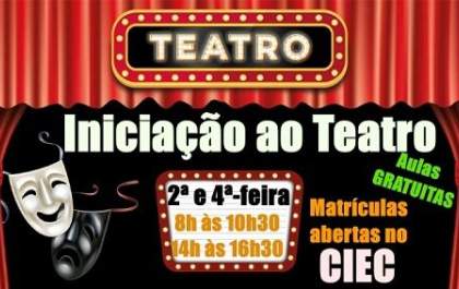 Curso Básico de “iniciação ao teatro” de Castilho começa nesta quarta