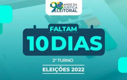 Faltam 10 dias: Brasil realiza o 2º turno das maiores eleições já realizadas em 90 anos da Justiça Eleitoral