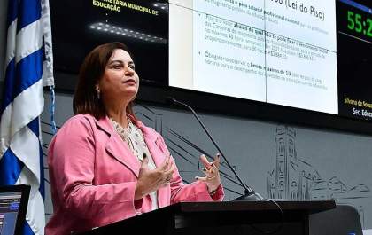 Secretária de Educação será sabatinada na próxima segunda-feira