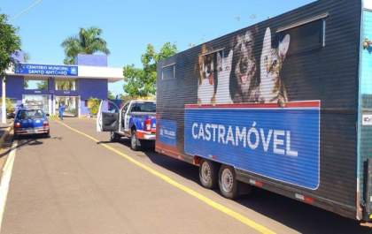 Castramóvel estará no Cemitério Municipal até o dia 04 de novembro