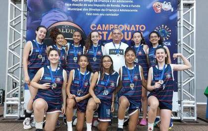 Três Lagoas é tricampeã estadual sub-17 de basquete feminino
