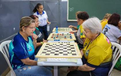 TL é campeã de xadrez feminino e encerra participação nos Jogos da Melhor Idade com 10 medalhas