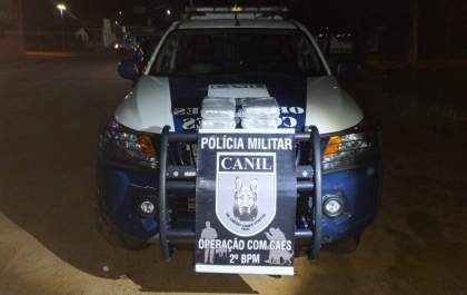 Mulher é presa por Tráfico na madruga em Água clara