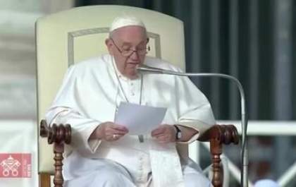Papa Francisco: “Que Nossa Senhora Aparecida livre o brasileiro do ódio, intolerância e violência”