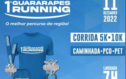 Guararapes abre inscrições para corrida de rua