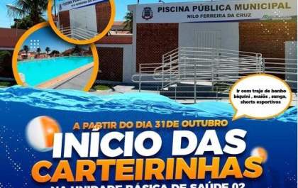 Prefeitura de Murutinga reinaugurará piscina em novembro
