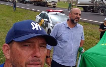 Estradas da região ainda tem pontos de manifestação