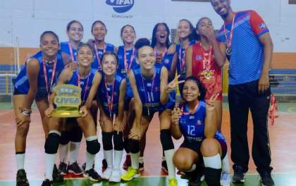 Equipe mirim de Três Lagoas é campeã da Liga LIVEA 2022 de voleibol