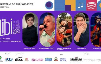 Flibi traz programação com Fernanda Takai, Zeca Camargo e O Teatro Mágico