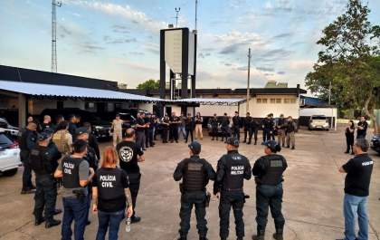 Força-Tarefa de Segurança Pública deflagra operação e cumpre mandados em MS e SP