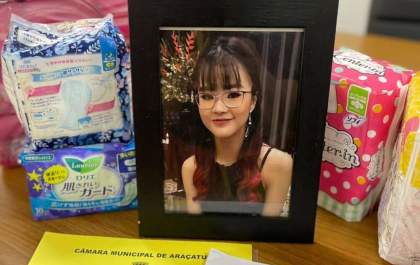 Programa de dignidade íntima de Araçatuba recebe o nome de Melissa Kaori