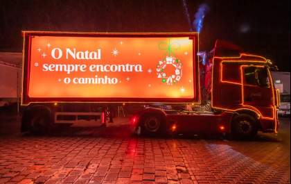Caravanas Iluminadas de Natal da Coca-Cola chegam em Araçatuba neste domingo