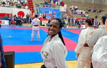 Carateca andradinense leva bronze no Panamericano