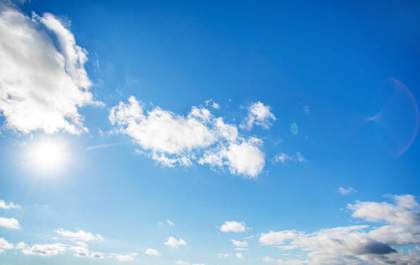 Final de semana será estável e com calor de até 36°C