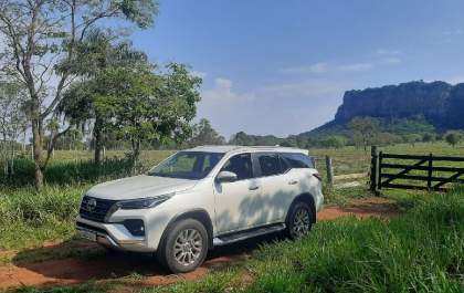 Toyota SW4 encara com conforto as belezas do Pantanal