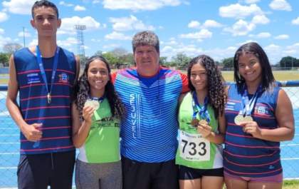 Atletas representam Três Lagoas no Campeonato Estadual de Atletismo e conquistam 7 medalhas