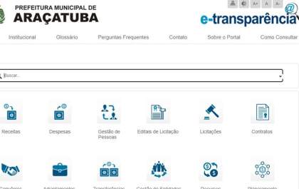 Requerimento questiona remunerações zeradas no Portal da Transparência