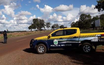 Acidente entre caminhão e trator na MS-377 deixa uma pessoa ferida