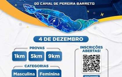 Prefeitura de Pereira Barreto realiza neste domingo a 16ª Travessia a Nado do Canal