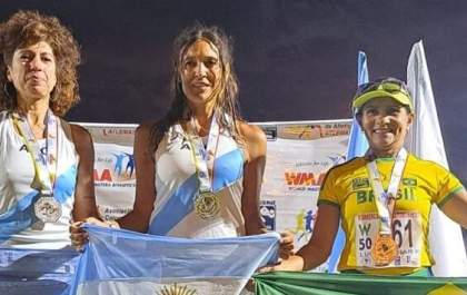 Atleta representa MS e conquista bronze no Sul-Americano de Atletismo Máster, na Colômbia
