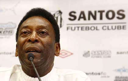 Pelé responde ao tratamento contra infecção respiratória