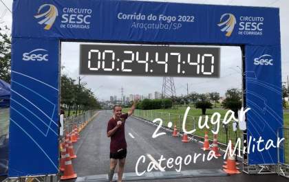 Policial Militar do 28º BPM/I se destaca em evento esportivo