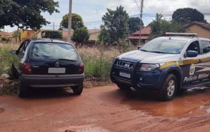 Polícia Militar recupera veículo furtado em Três Lagoas