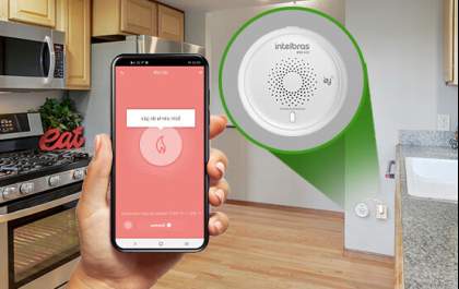 Detector de gás smart protege o ambiente contra vazamentos e evita acidentes
