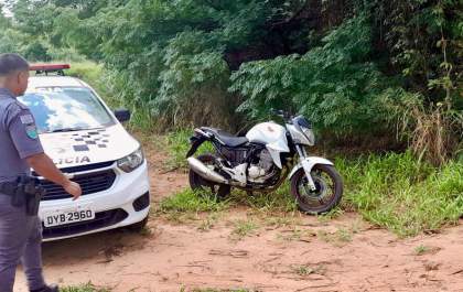 PM prende ladrão de moto em Murutinga do Sul e apreende tubos furtados na Ilha