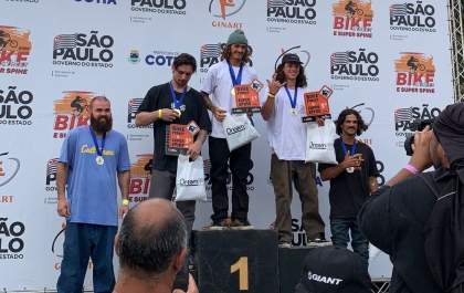 Araçatubense conquista 2º lugar em festival de bike street